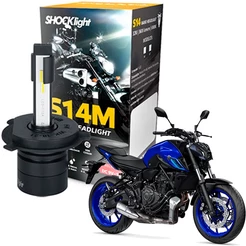 Lâmpada Super Ultra Led Farol Moto Yamaha Mt 07 689cc 2015