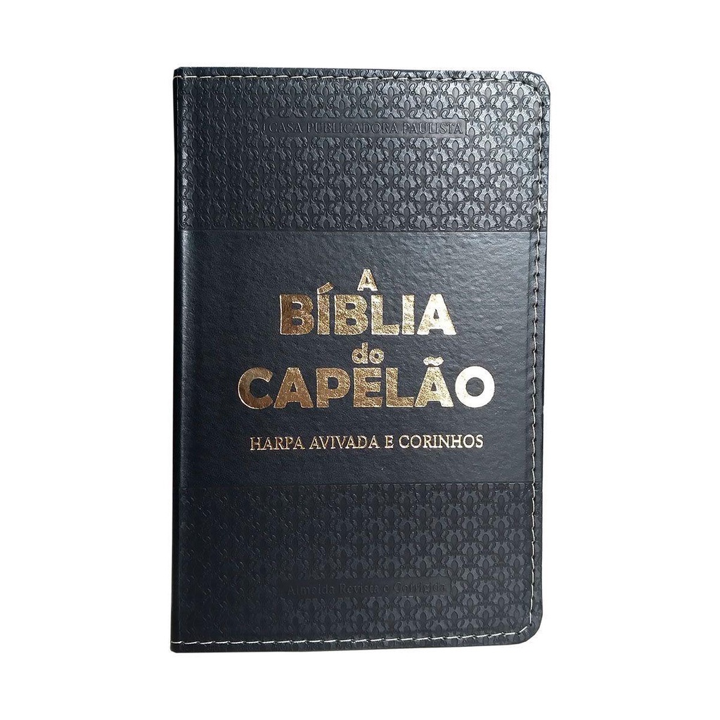A Bíblia Do Capelão Letra Grande | ARC | Harpa Cristã | Preta em Oferta na Shopee