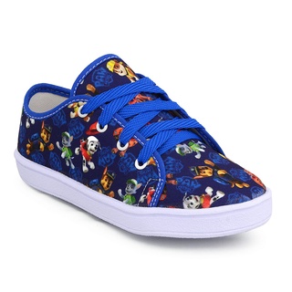 Tenis Infantil Masculino Patrulha Canina Azul Personagens Escolar