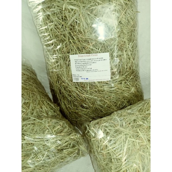 Feno Coast Cross 4 kg para Coelhos, porquinhos da Índia e chinchilas