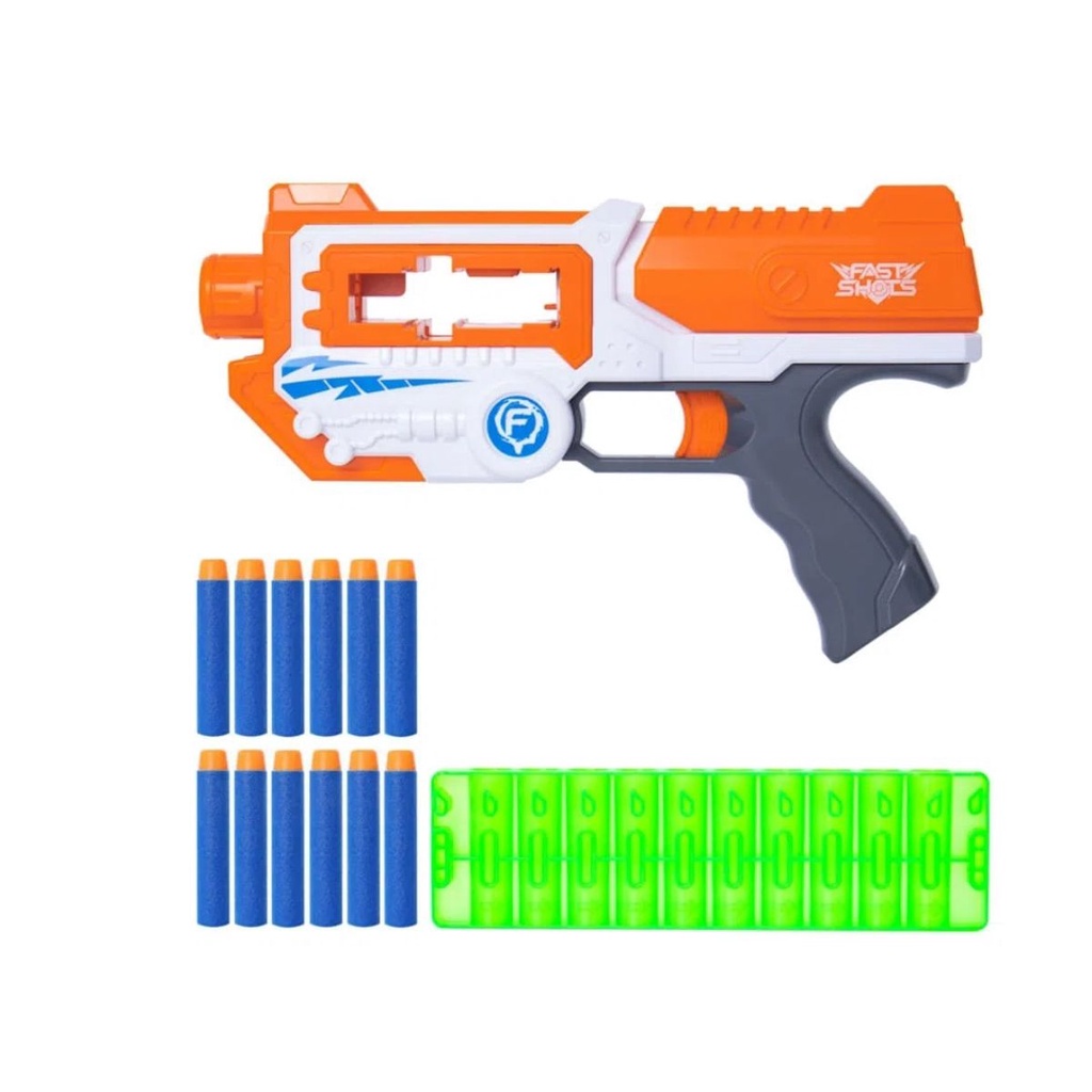 Lançador De Dardos X-Target Shadow Com 12 Dardos Multikids - BR1455