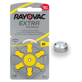 Pilha Auditiva 10 Rayovac Bateria Pr70 6 unidades em Oferta na Shopee