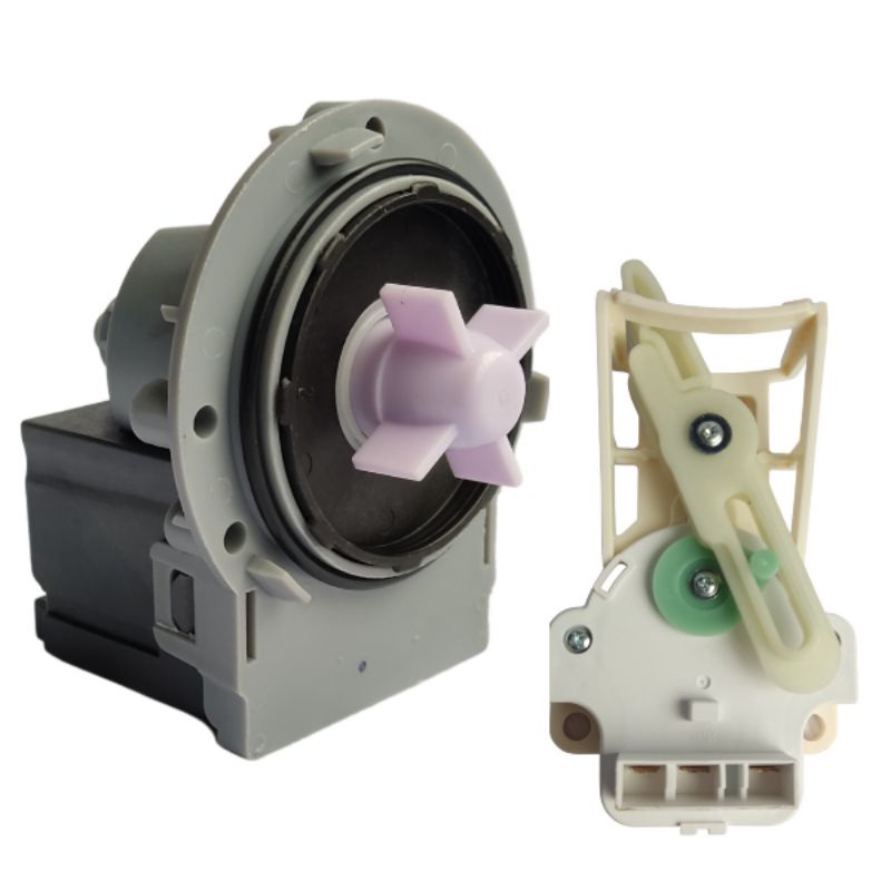 kit Atuador 220v + Bomba 220v de drenagem de água Lavadora Electrolux LDD16