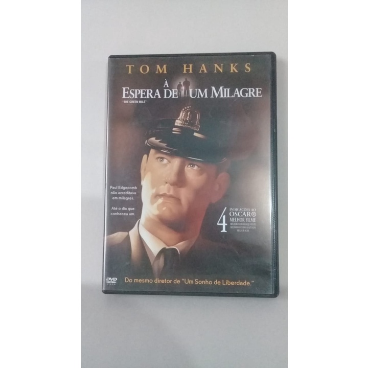 Dvd - Á Espera De Um Milagre - Tom Hanks - 1999