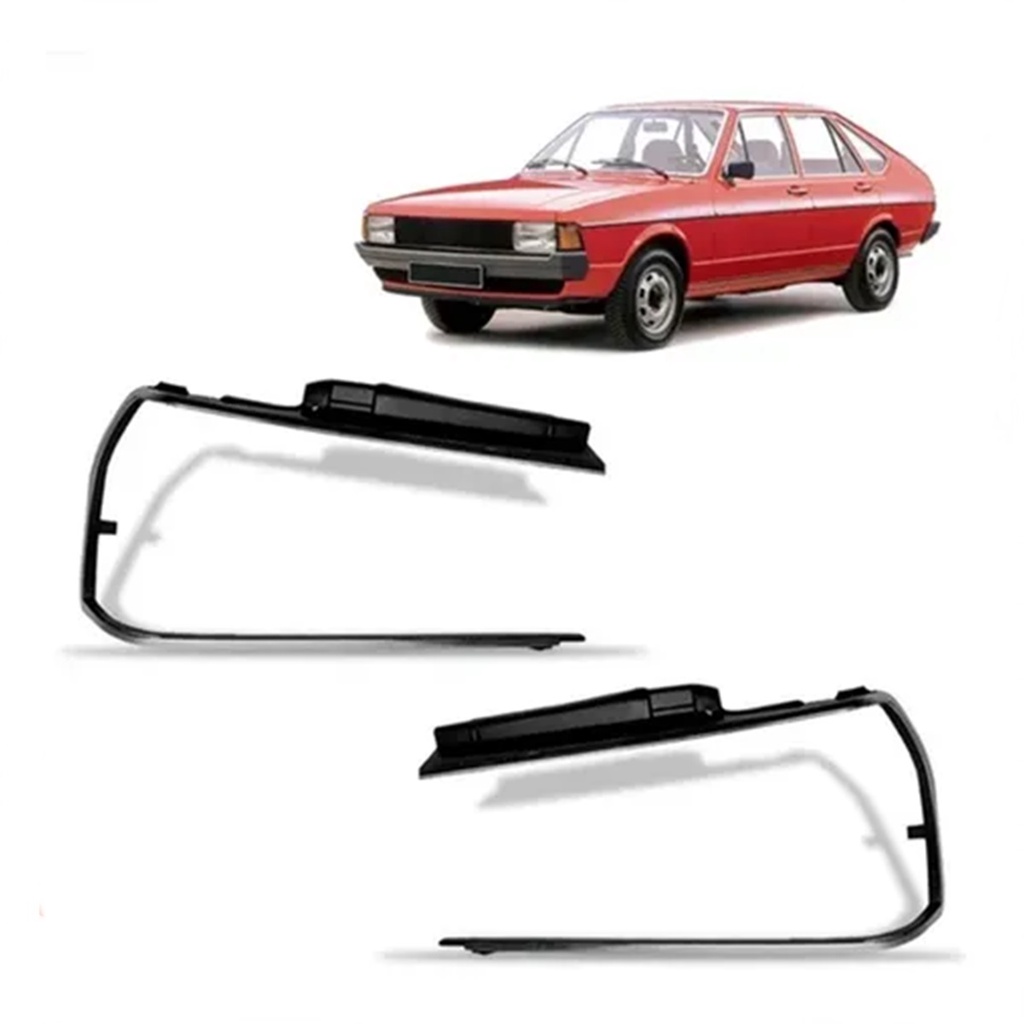 Friso Farol Passat 1979 1980 1981 1982 1983 1984 1985 1986 1987 1988 Preto em Oferta na Shopee