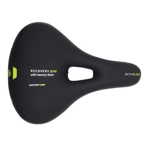 Banco Selim Para Bicicleta  Bike Marca Absolute Modelo Trekking  Elastômero  Memory Foam