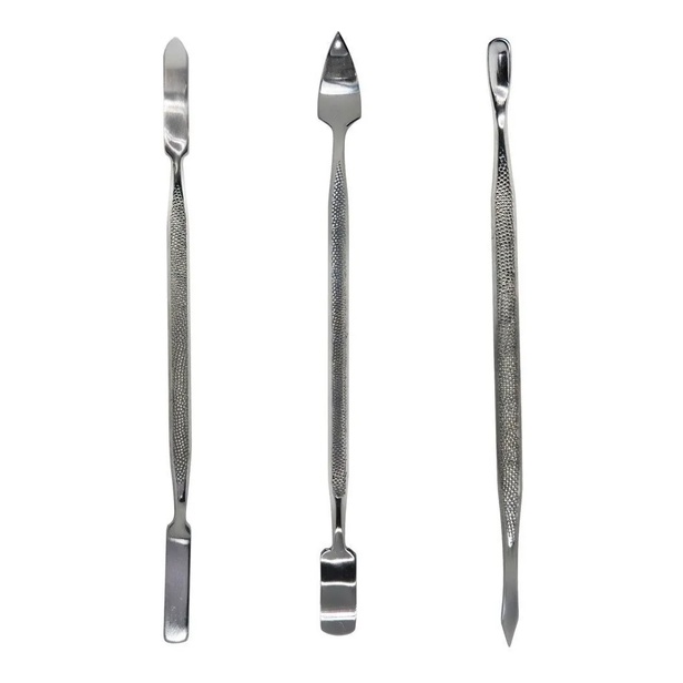 3 Espatulas De Aço Precisão Para Manutenção Tablets Notebooks E Celulares