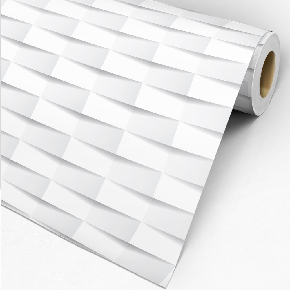 Papel de Parede Tijolo 3D Branco Decoração Para Casa Sala Quarto Banheiro Cozinha Lavanderia