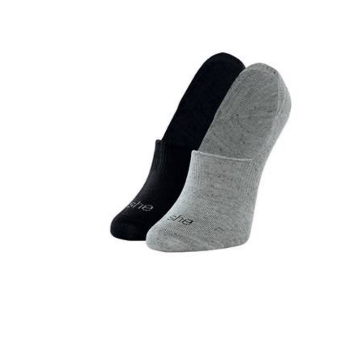 Kit 2 Pares Meia Sapatilha Super Invisível She