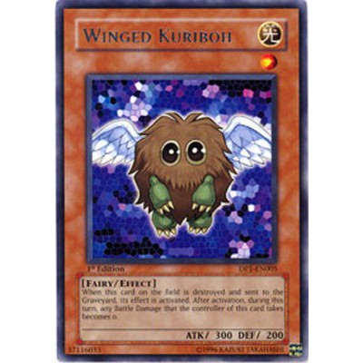 Yugioh Winged Kuriboh - Dp1-en005 - Rare - Unlimited Edition