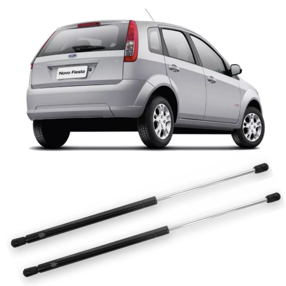 Par Amortecedor Porta Malas Tampa Traseira Fiesta Hatch 2002 2003 2004 2005 2006 2007 2008 2009 2010 2011 2012 2013 2014