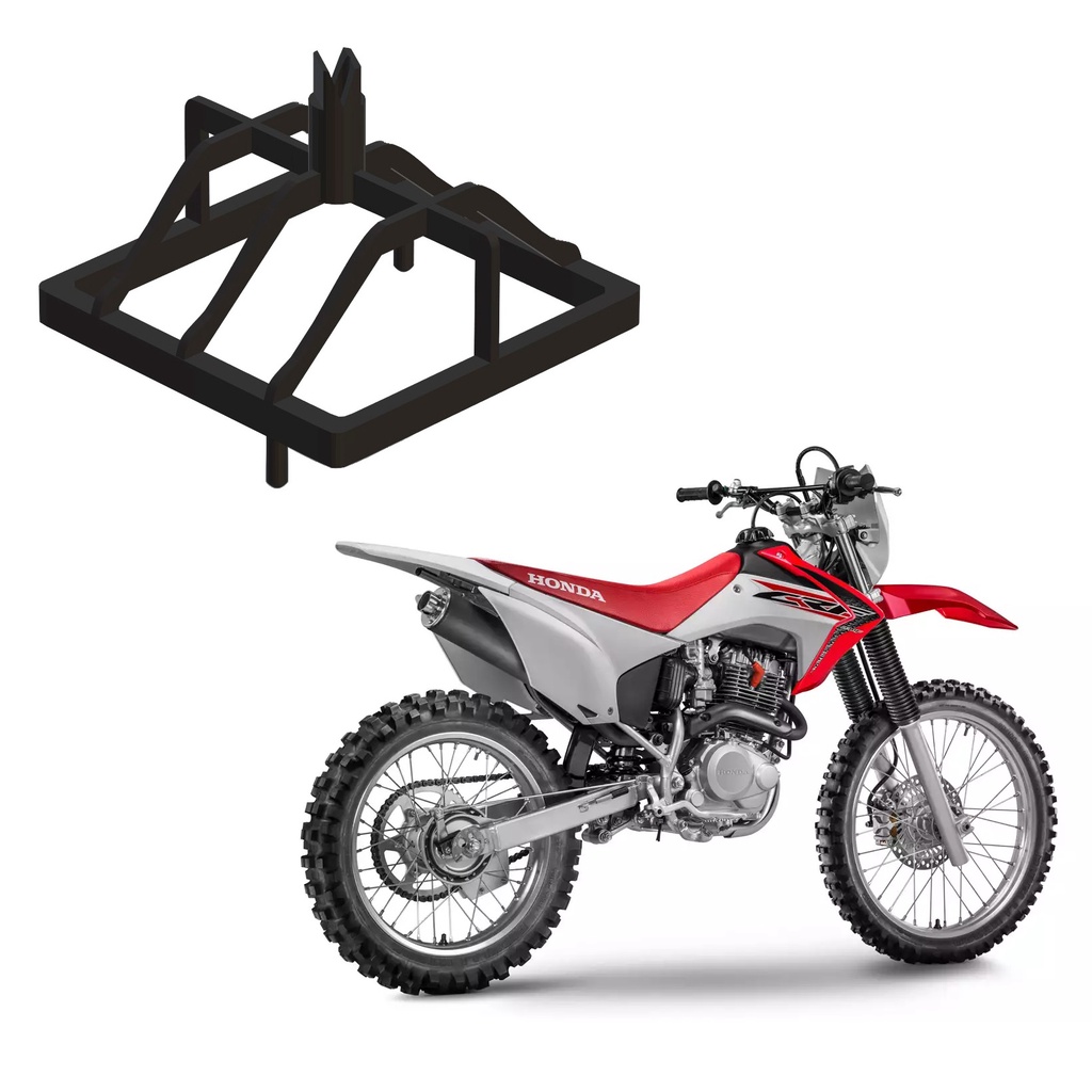 Suporte do filtro de ar aranha CRF150 12/17 CRF230 07/20 CRF150F CRF230F Honda