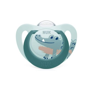 Chupeta 18+ Meses Star Azul NUK em Oferta na Shopee