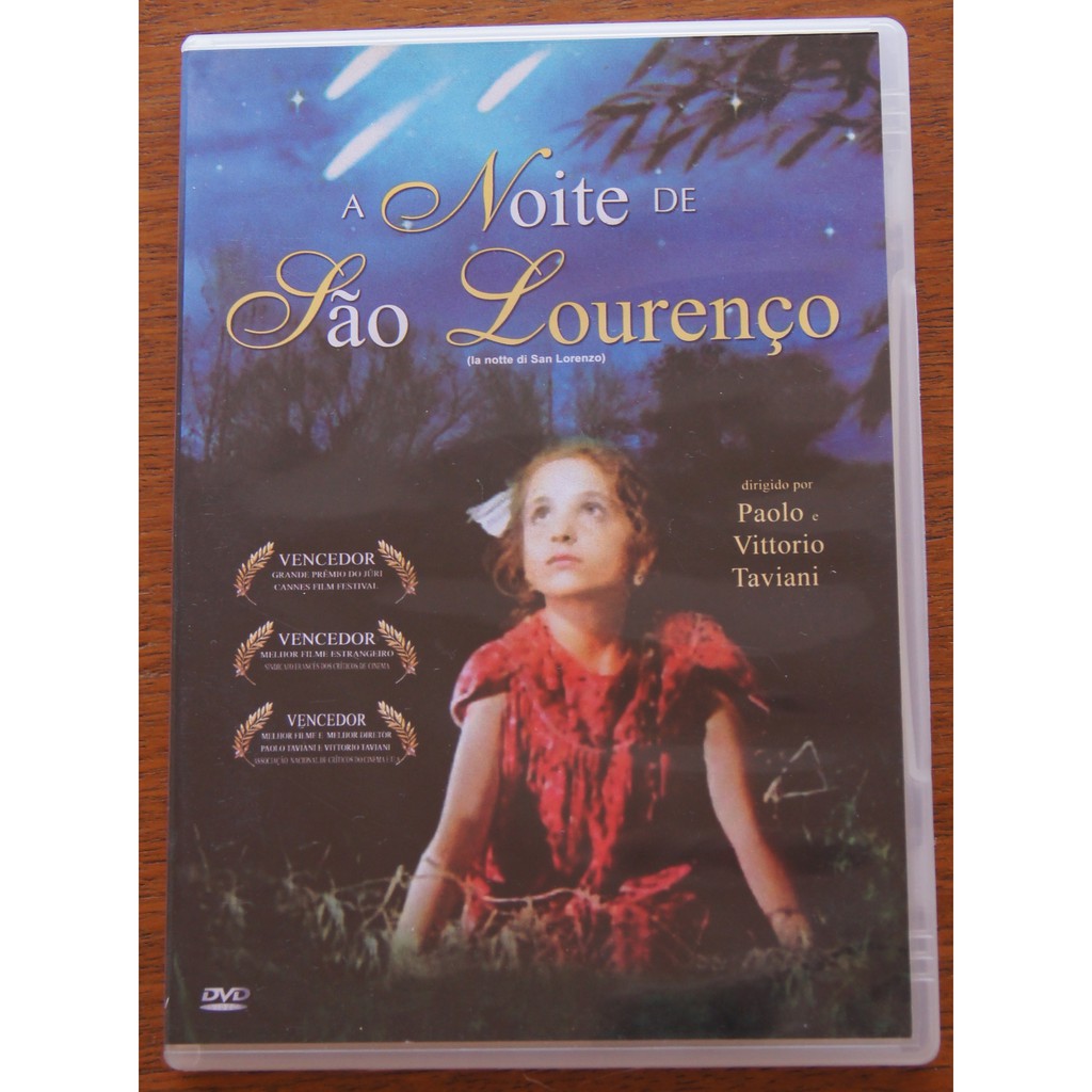 DVD A Noite De São Lourenço Paolo E Vittorio Taviani