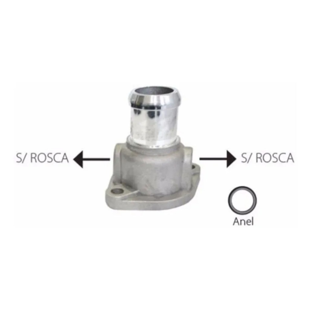 Flange Cabecote Gol Ap 1.6 1.8 2.0 - 0261211452