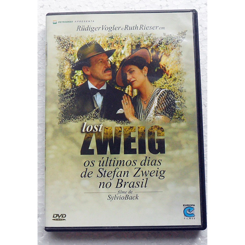 DVD LOST ZWEIG OS ÚLTIMOS DIAS DE STEFAN ZWEIG NO BRASIL