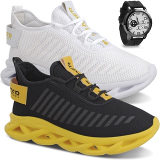 Kit 2 Tênis Masculino Header Infinite Mais Vendido Barato + Relógio em Oferta na Shopee