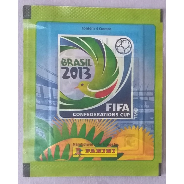 Envelope Lacrado de Figurinhas Copa das Confederações Brasil 2013 - Panini