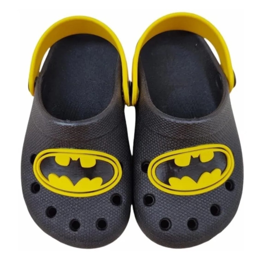 Babuche Infantil Menino Batman Sandalia Papete Chinelo Leve Macio Stitch Bota Coturno confortavel