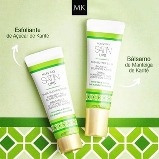 Kit Lábios de Seda Karité aroma de Chá Branco & Citrus Mary kay