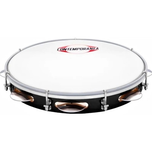 Pandeiro Contemporânea 85lt Md Fo Prof 11 Pol Preto Light  - Preto