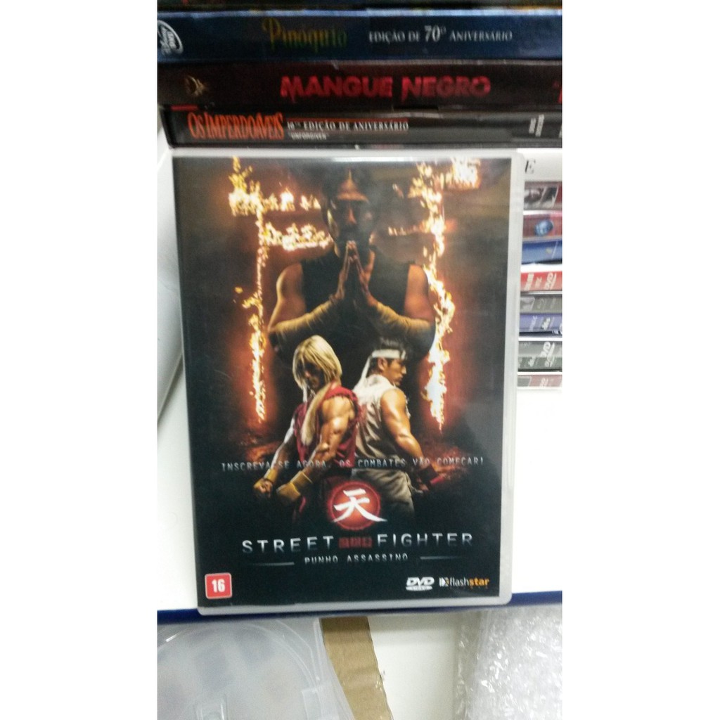 Dvd Original Do Filme Street Fighter - Punho Assassino