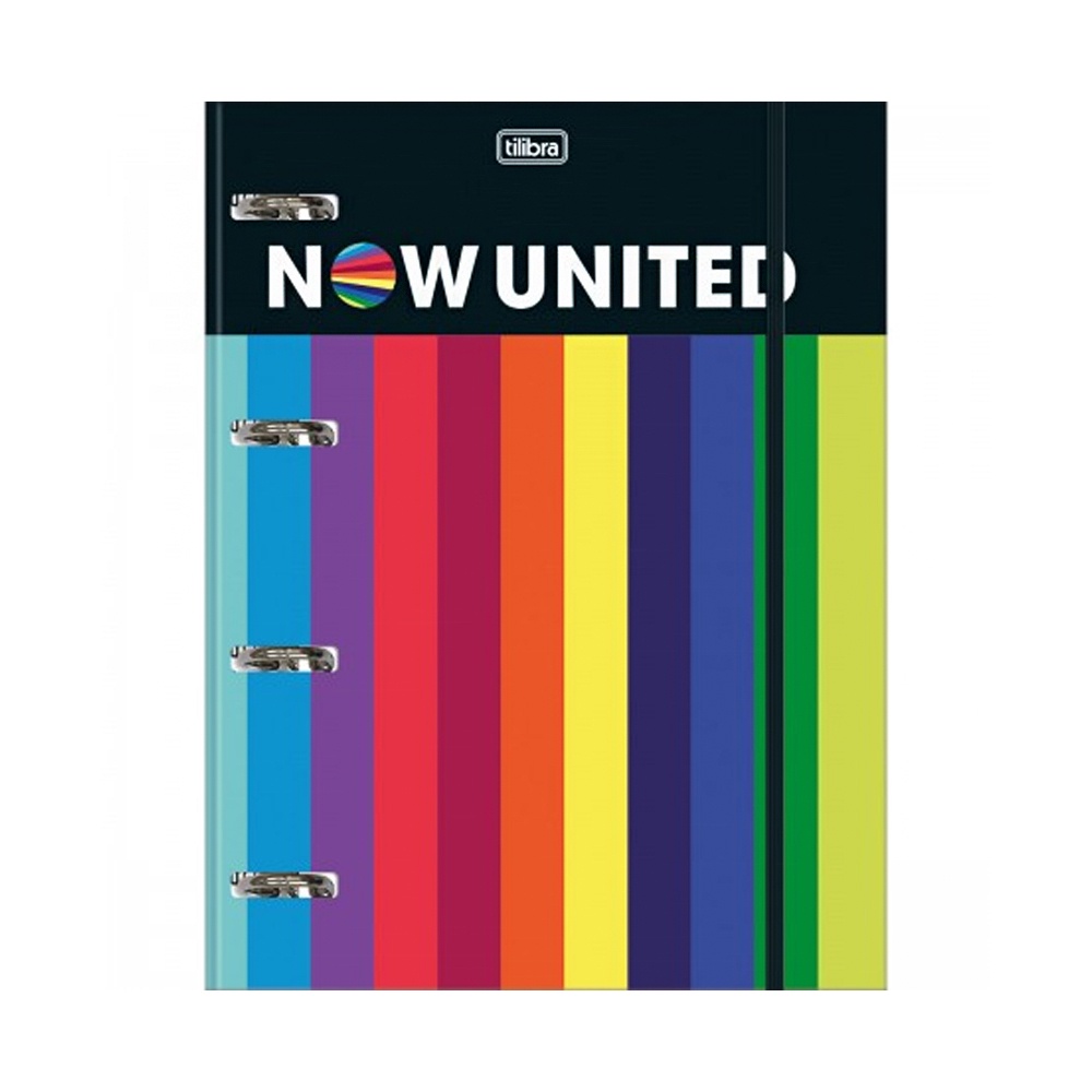 Fichário Argolado Cartonado Now United - Tilibra
