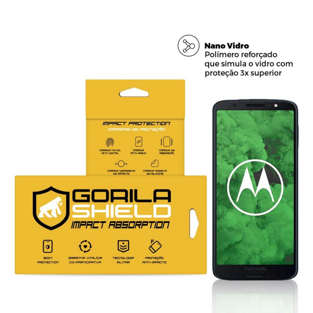 Película de Nano Vidro para Motorola Moto G6 Plus - Gorila Shield