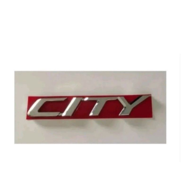 emblema letreiro linha Honda escrita city cromado ano modelo 2009 até 2014