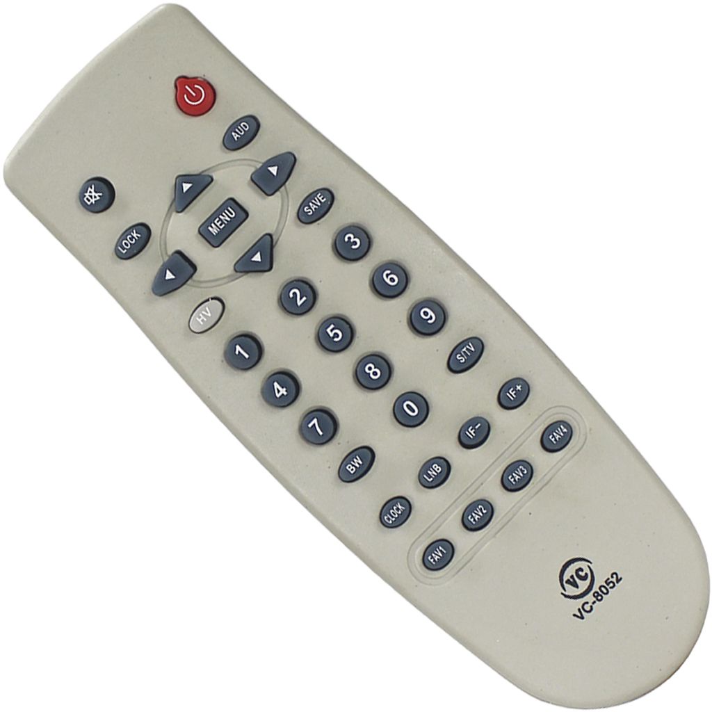 Controle Remoto Mxt P/ Receptor Bedin / Quasar - C01113