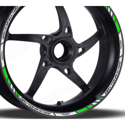 Friso Adesivo Refletivo M6 Roda Moto Triumph Daytona 675