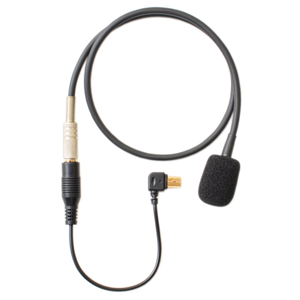 Kit Microfone + Cabo Adaptador P/ Gopro 3 3+ 4