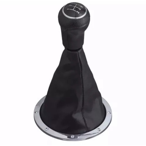 Coifa Com Manopla Cambio Vw Saveiro G3 Napa / Bola Preta