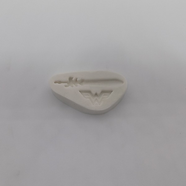 Molde De Silicone Mulher Maravilha Molde Para Confeitaria Molde Para Biscuit 168