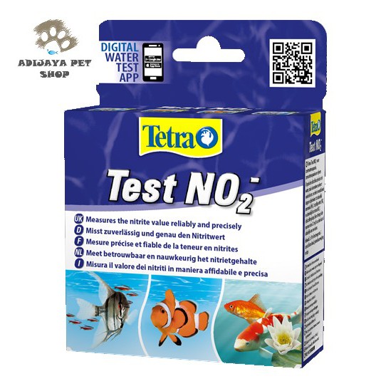 Tetra NO2-Teste (Ferramenta De Medição De Nível De Nitrito/NO2 Para Aquário/Água De Lagoa)