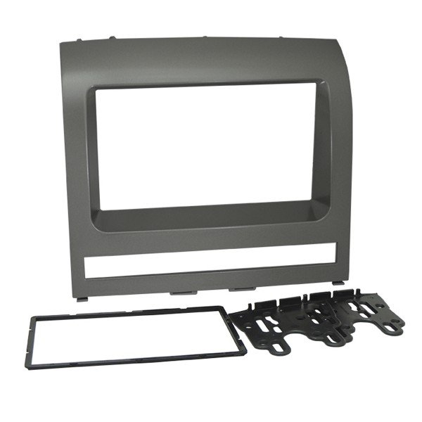 Moldura 2din Fiat Palio,Palio Weekend,Strada,Strada Adventure,Idea, Siena 2008 Até 2012 - Grafite em Oferta na Shopee