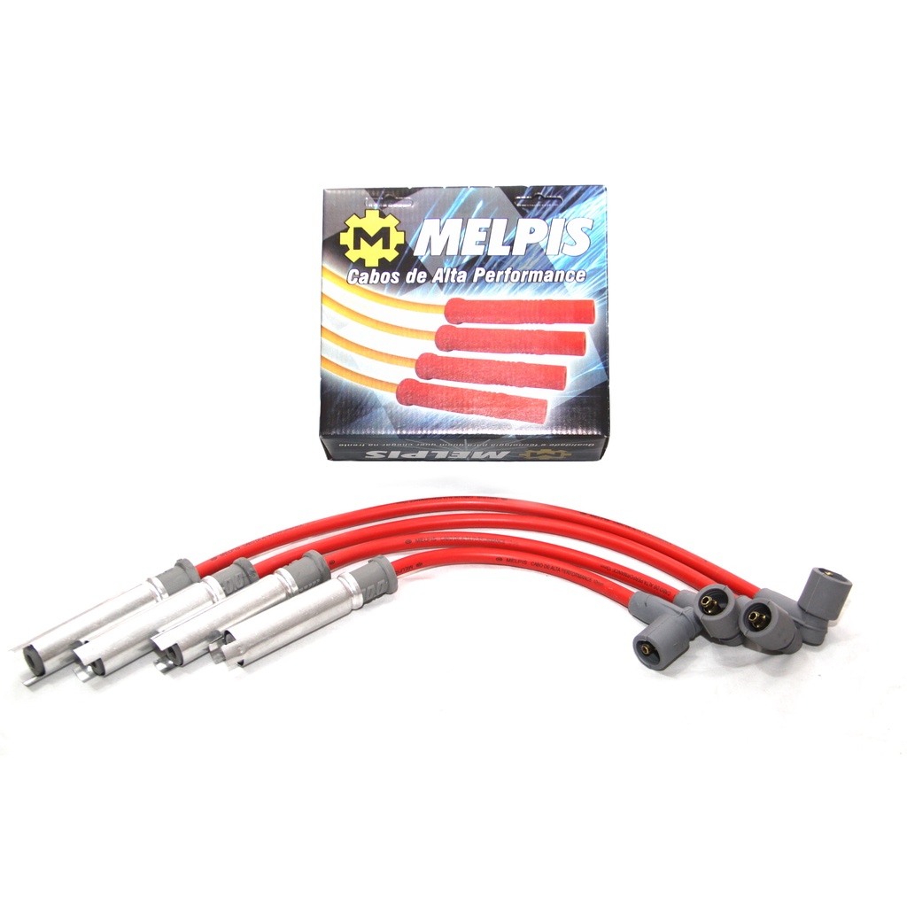 CABO DE VELA VERMELHO 10MM ASTRA VECTRA 1.8 2.0 8V SOHC MFI 1998 EM DIANTE - MELPIS SC-G76