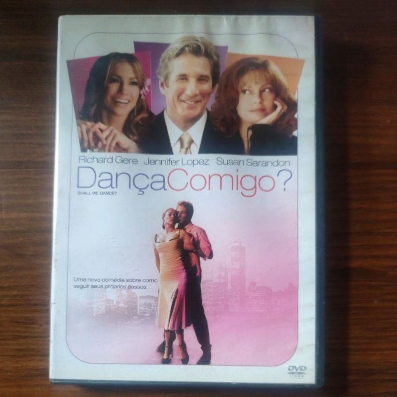 DVD Original Dança Comigo? - Richard Gere, Jennifer Lopez e Susan Sarandon
