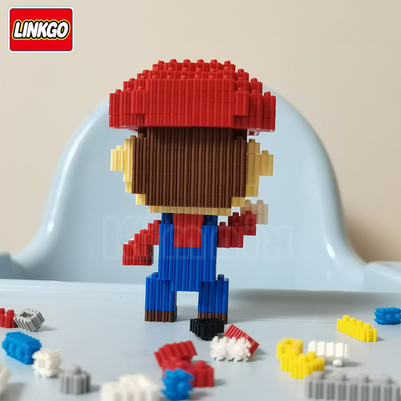 Linkgo Mini Blocos Super Mario Bros Design Mini Diamante Diy Blocos De  Construção Lego Educação Brinquedos Crianças Lego Assisted Aprender |  BeeCost