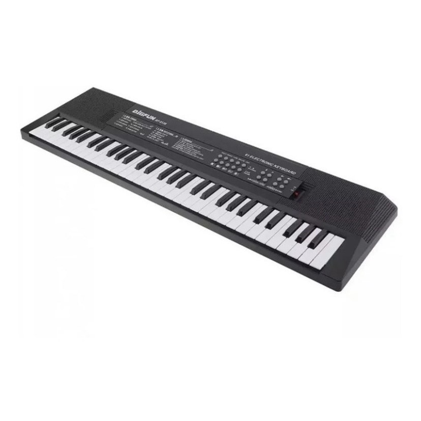 Teclado Musical Para Iniciantes 61 Teclas Com Microfone Top