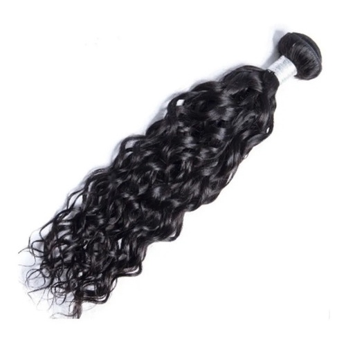 Cabelo Humano Natural Mega Hair Cacheado Na Tela 70cm - 50g