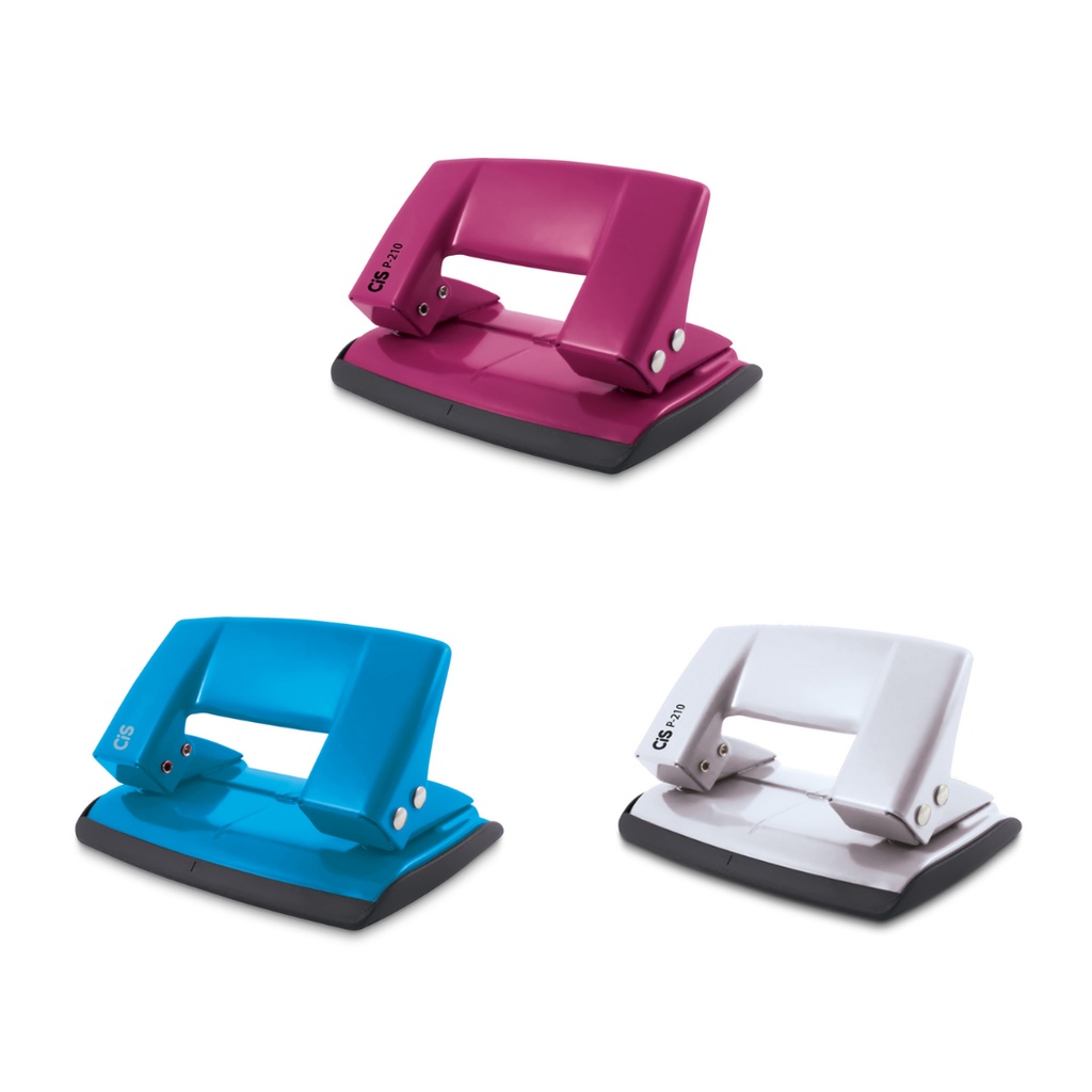 Perfurador de Papel Cis 2 Furos 6mm com Estrutura Metálica - Perfura 10 folhas