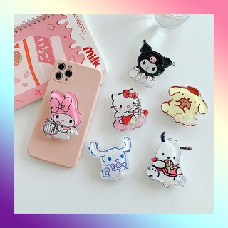 (Em Estoque) Suporte Flexível Dobrável Para Celular Com Líquido E Glitter / Popstockets