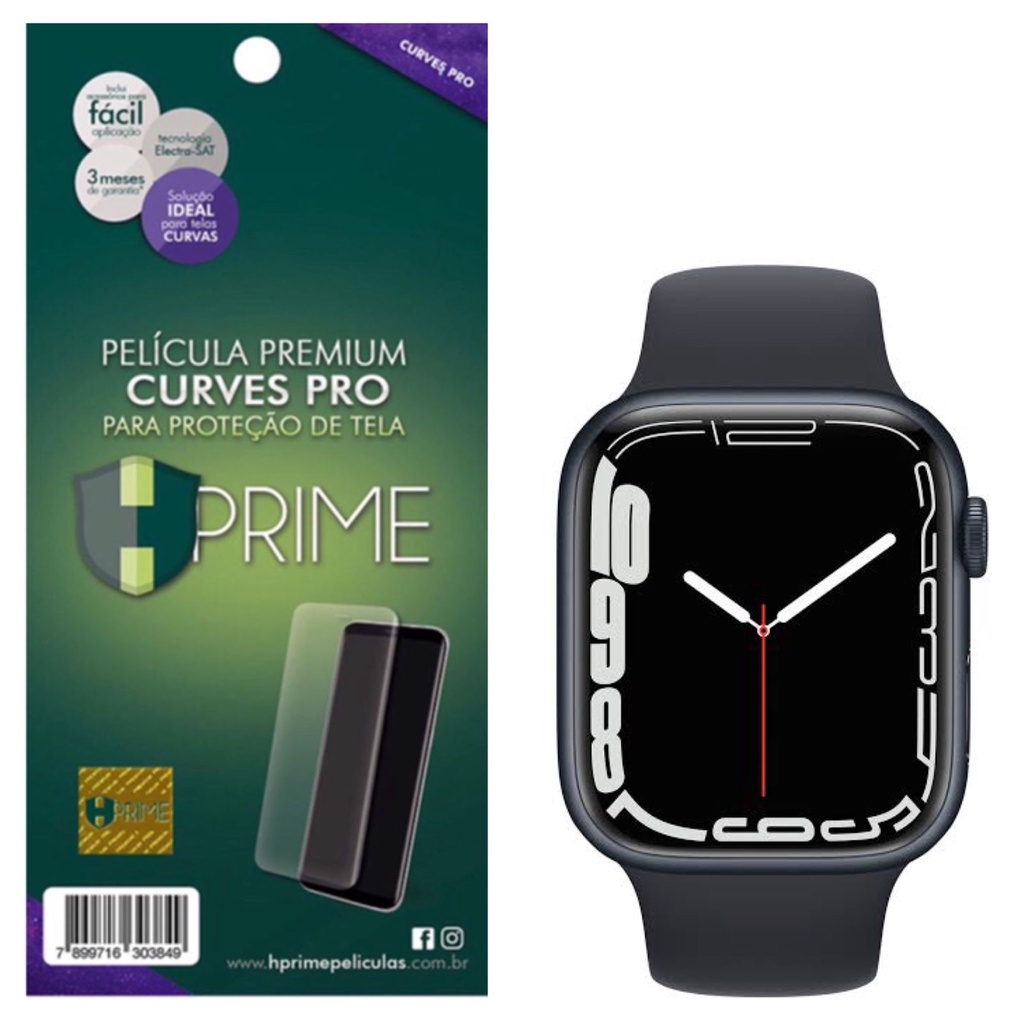 Película Hprime Curves Pro Apple Watch 7 45mm