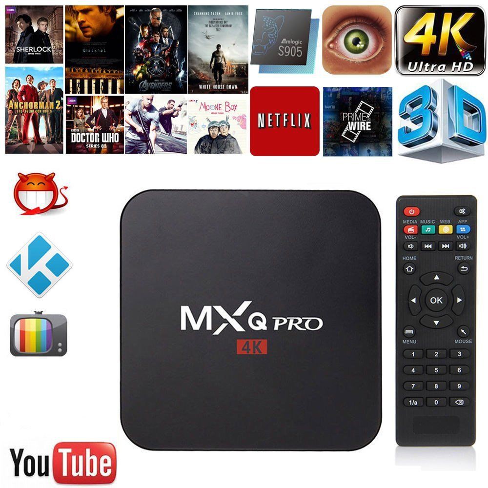 Tv Box Smart MXQ PRO 5G 4K Shopee Brasil