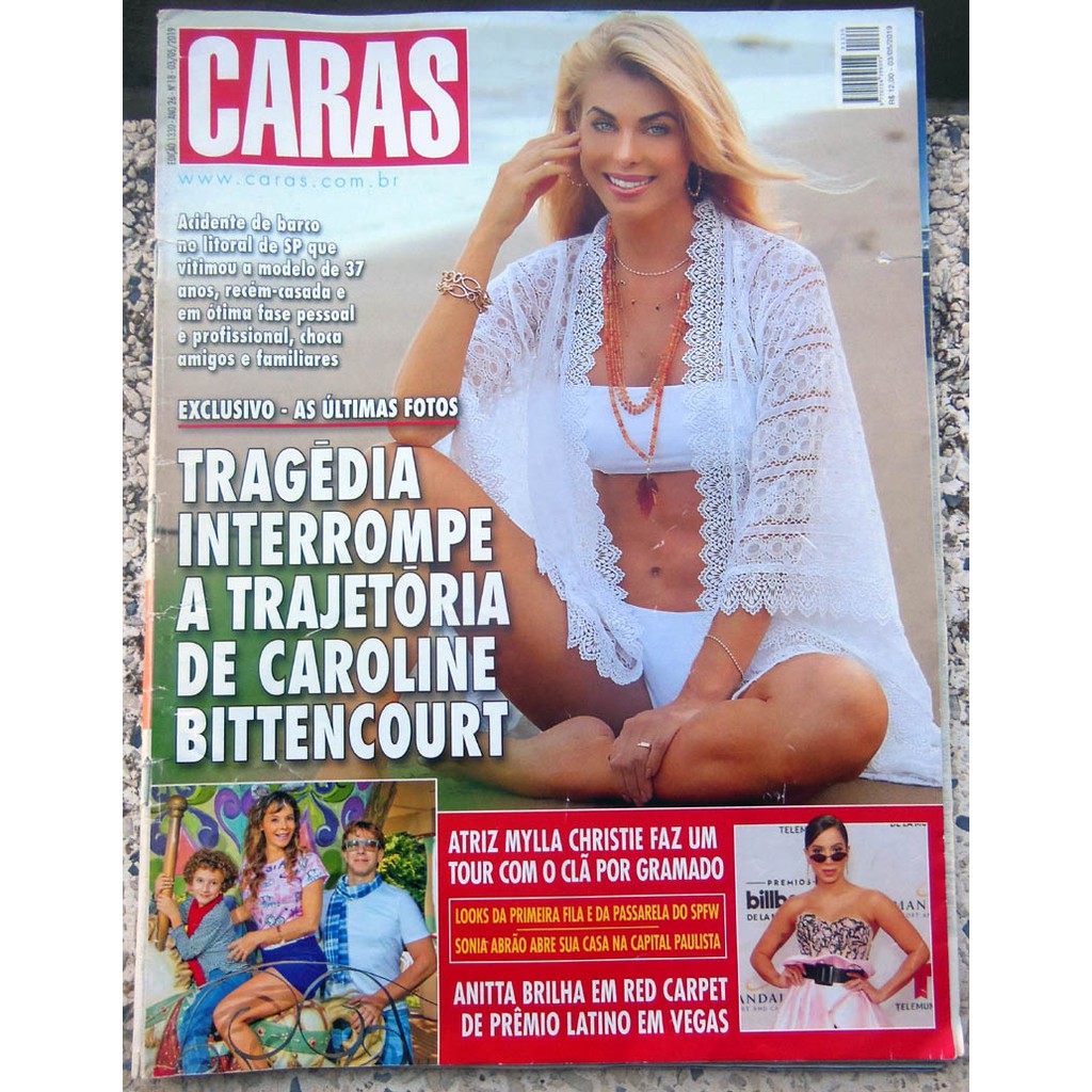 Revista Caras 1330 Carol Bittencourt Anitta Madonna Maluma - 2019