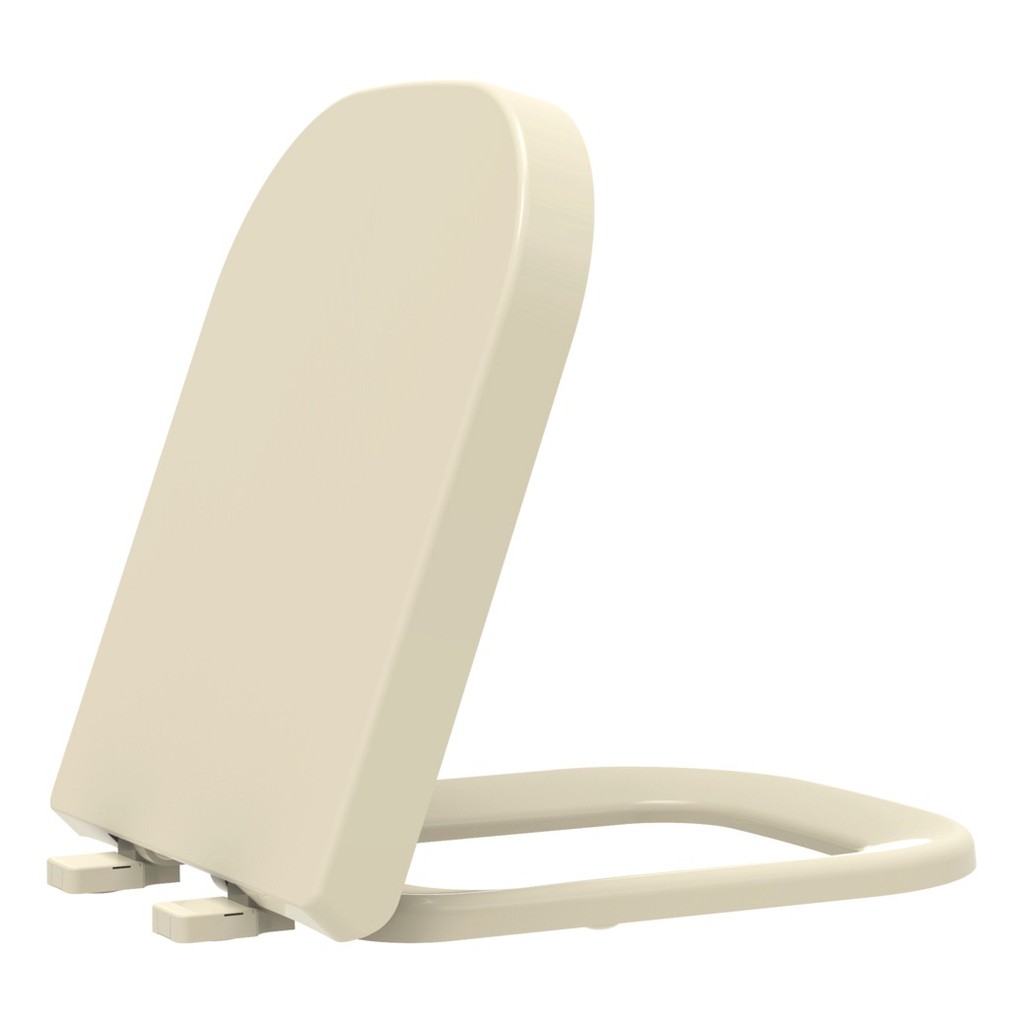 Assento Deca Polo Unic Quadra Roca Debba Gap Creme Convencional resina termofixo