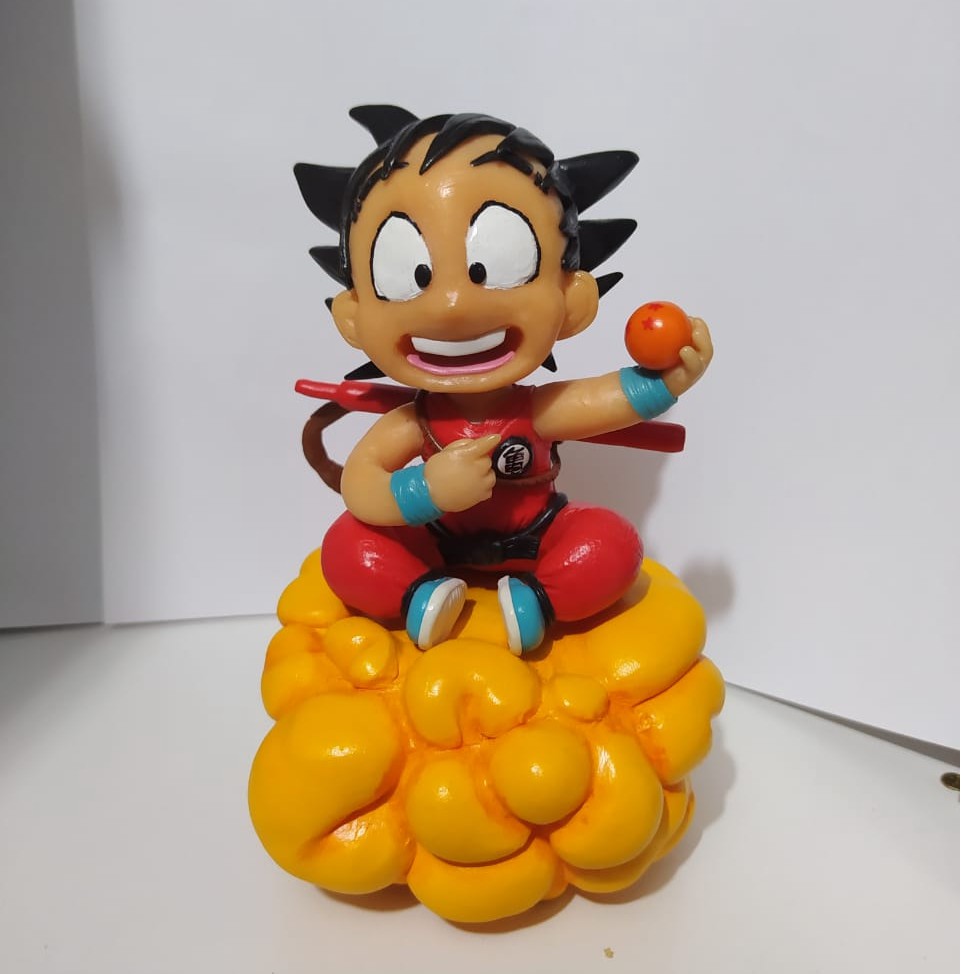 Dragon Ball Goku Nuvem Voadora Action Figure Shopee Brasil