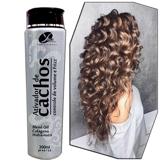 Cabelo cacheado cacho definido e perfeito melhor Ativador de cachos Original