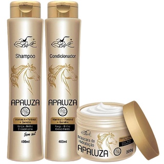 Kit de Tratamento Capilar Apaluza Belkit – 3 itens